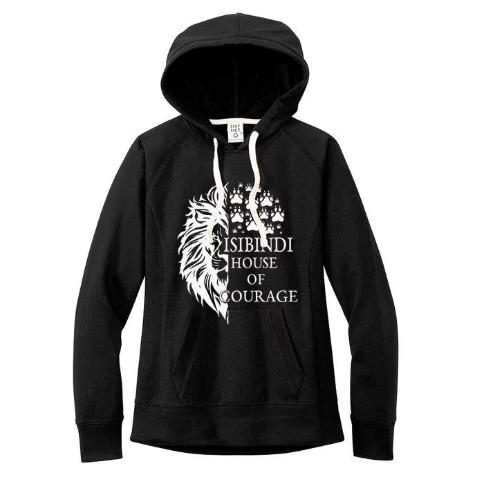 Isibindi House Of Courage Rca School Social Isibindi Green Women's Fleece Hoodie