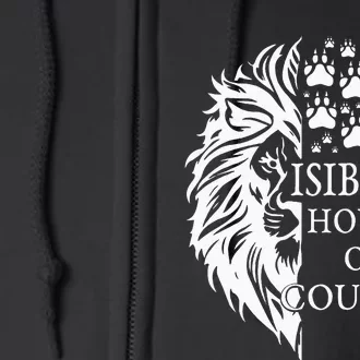 Isibindi House Of Courage Rca School Social Isibindi Green Full Zip Hoodie