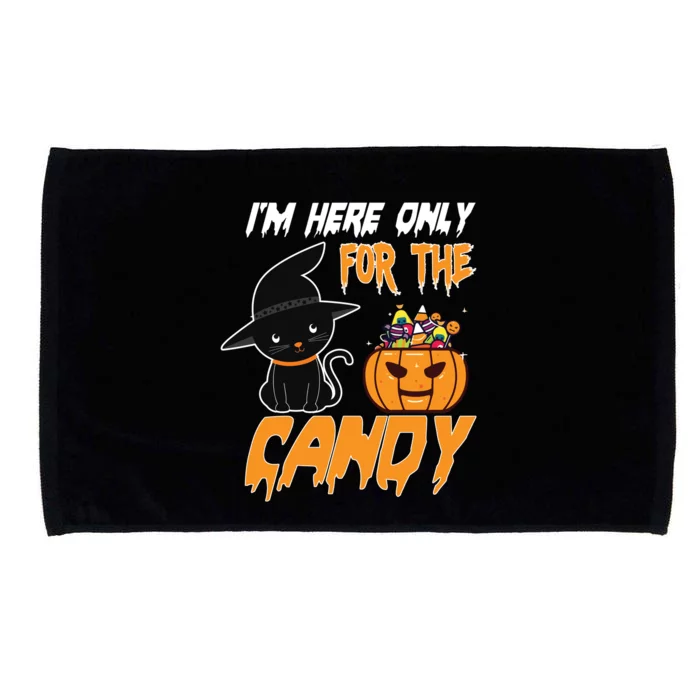 I'm Here Only For The Candy Microfiber Hand Towel