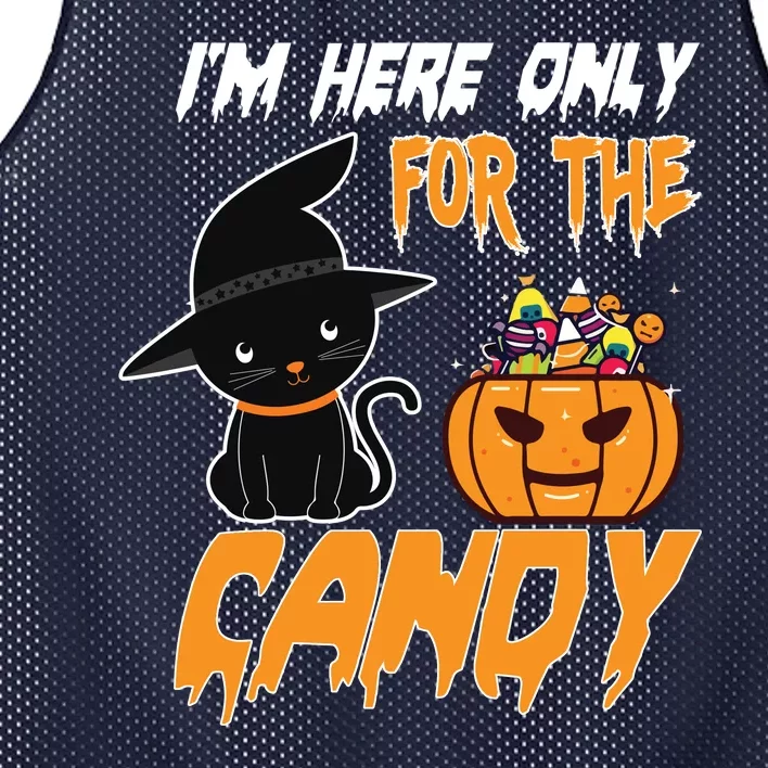 I'm Here Only For The Candy Mesh Reversible Basketball Jersey Tank