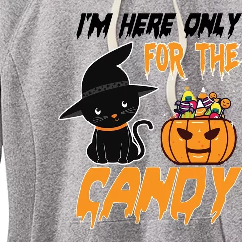 I'm Here Only For The Candy Women's Fleece Hoodie