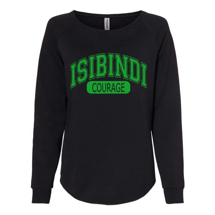 Isibindi House Of Courage House Rca Courage School Spirit Womens California Wash Sweatshirt