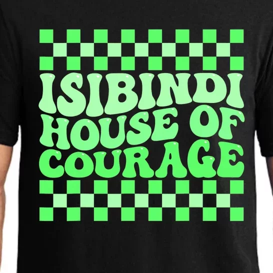 Isibindi House Of Courage Green Retro Groovy Social Isibindi Pajama Set