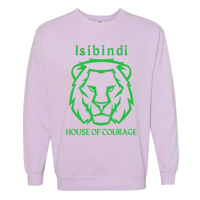 Isibindi House Of Courage House Rca School Teacher Student Garment-Dyed Sweatshirt