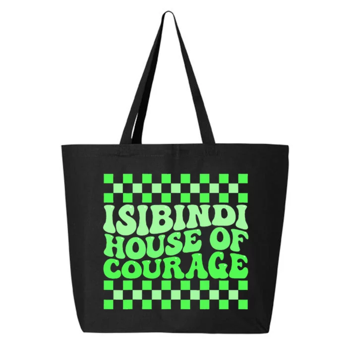 Isibindi House Of Courage Green Retro Groovy Social Isibindi 25L Jumbo Tote