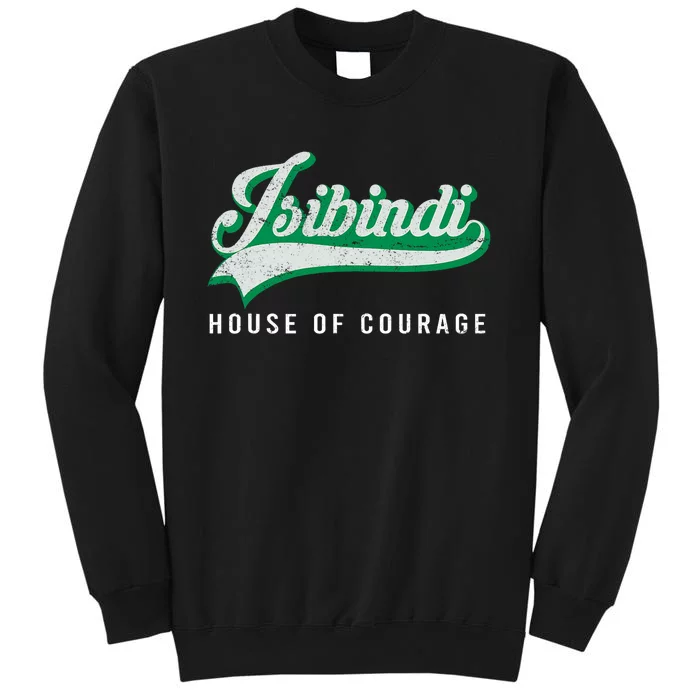 Isibindi House Of Courage Colorful Groovy Retro Style School Sweatshirt