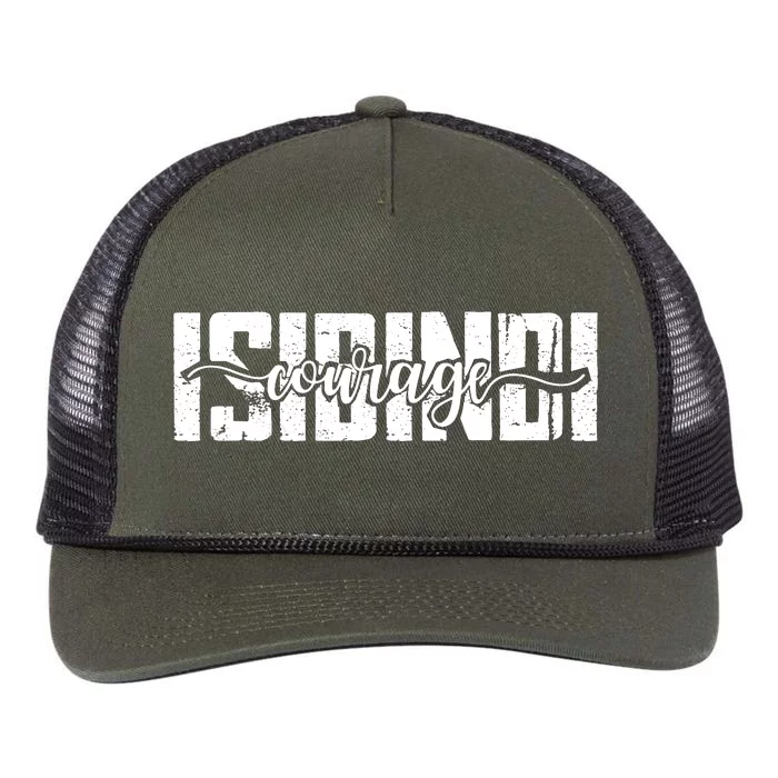 Isibindi House Of Courage House Rca Givers School Spirit Retro Rope Trucker Hat Cap