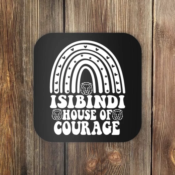 Isibindi House Of Courage Boho Heart Rainbow Isibindi School Coaster