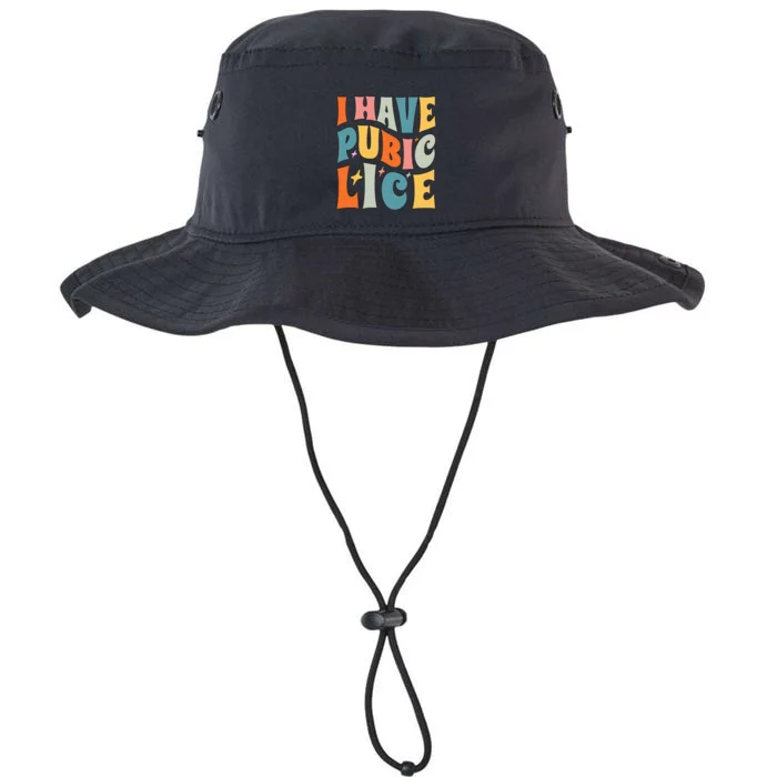 I Have Pubic Lice Funny Retro Inappropriate Legacy Cool Fit Booney Bucket Hat