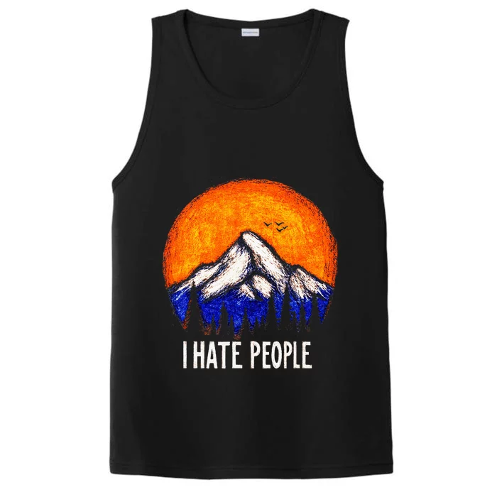 I Hate People Performance Tank