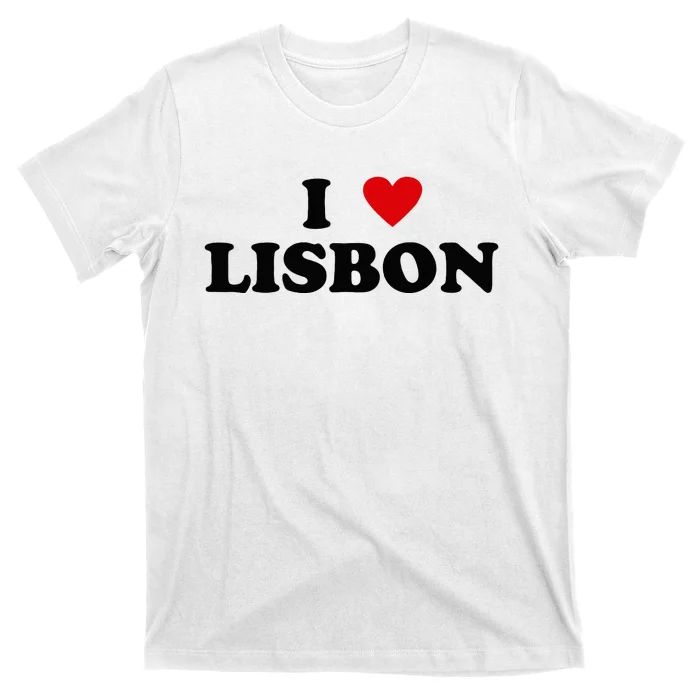 I Heart Portugal City - I Love Lisbon T-Shirt