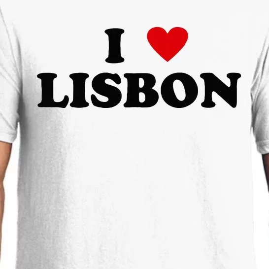 I Heart Portugal City - I Love Lisbon Pajama Set