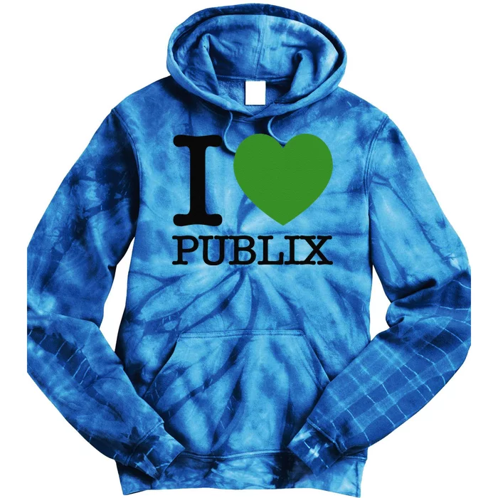 I Heart Publix Tie Dye Hoodie