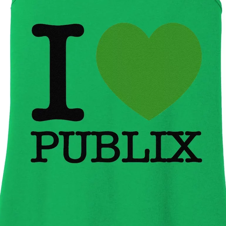 I Heart Publix Ladies Essential Tank