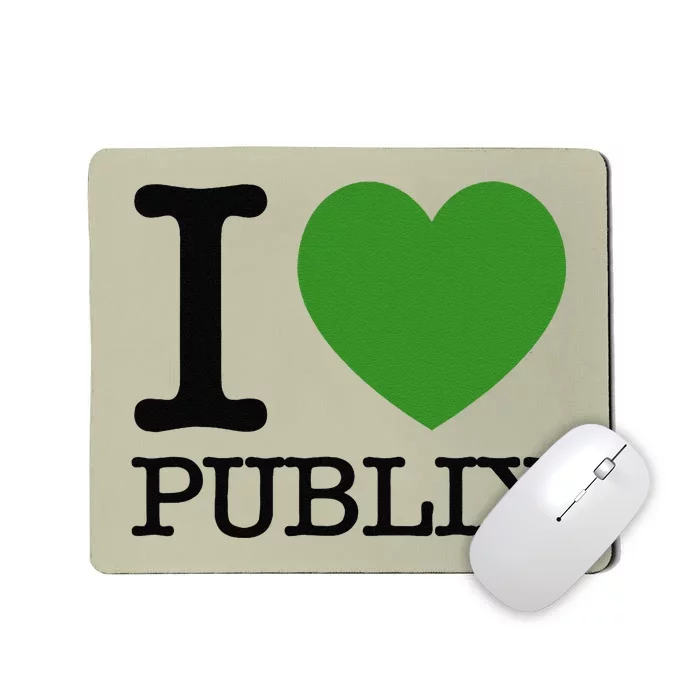 I Heart Publix Mousepad