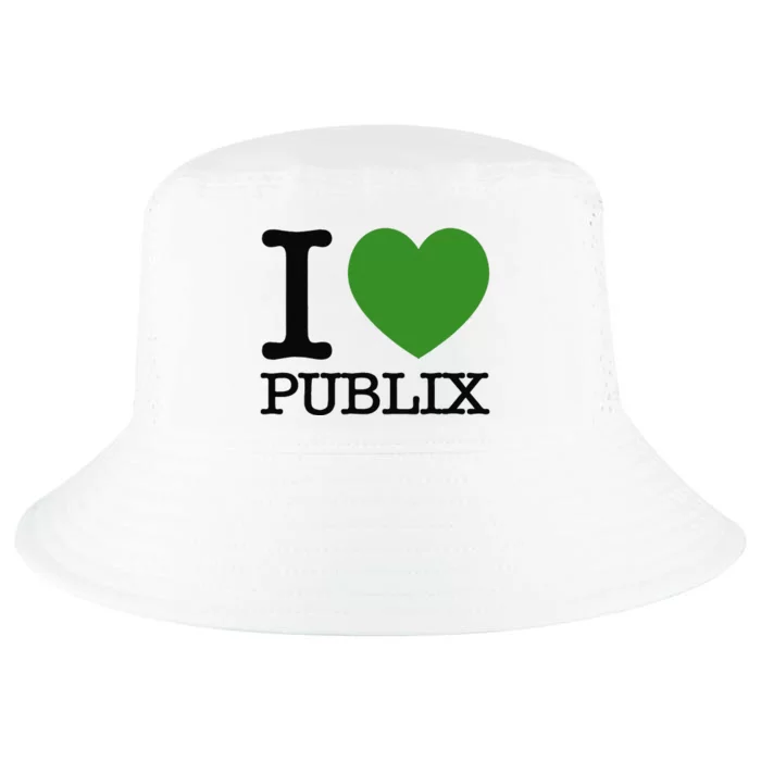 I Heart Publix Cool Comfort Performance Bucket Hat