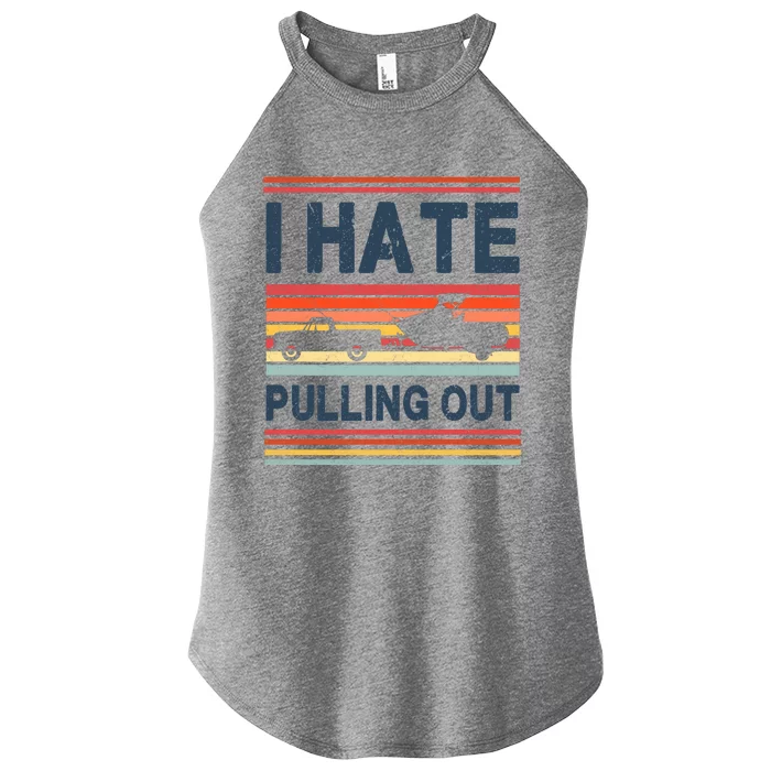 I Hate Pulling Out Boating Women’s Perfect Tri Rocker Tank