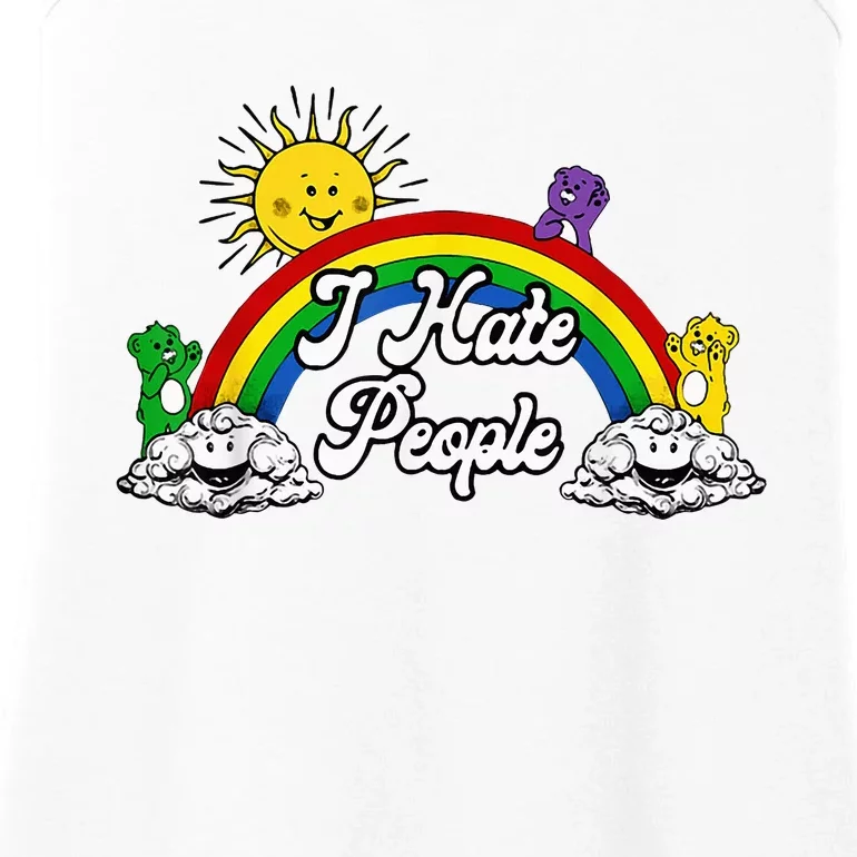 I Hate People Ladies Essential Tank