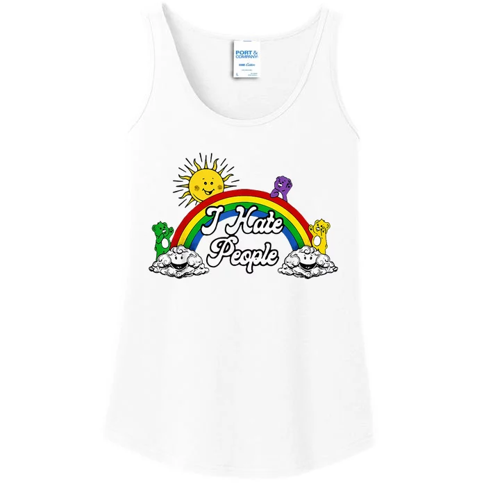 I Hate People Ladies Essential Tank