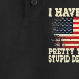 I Have PTSD Pretty Tired Of Stupid Democrats Dry Zone Grid Performance Polo