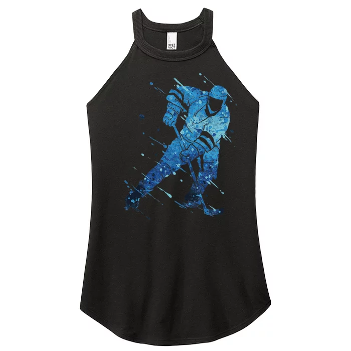 Ice Hockey Player Women’s Perfect Tri Rocker Tank