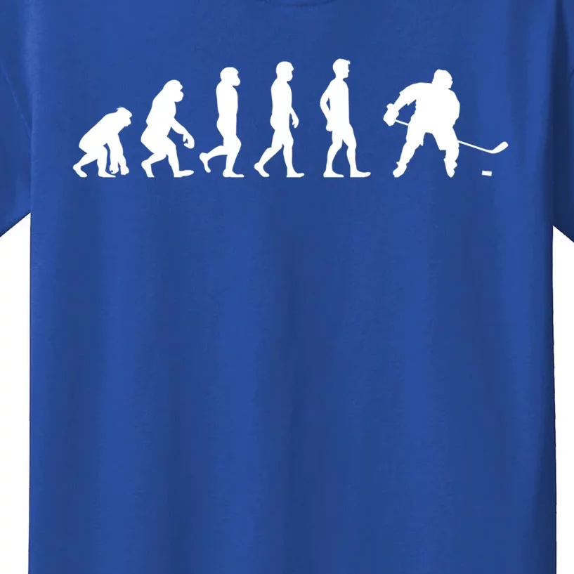 Ice Hockey Player Evolution Hockey Gift Cute Gift Kids T-Shirt