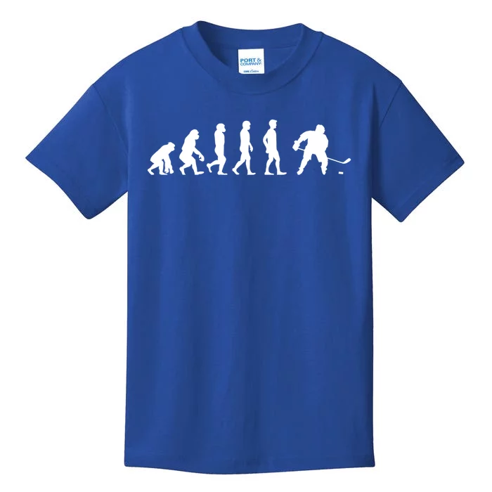 Ice Hockey Player Evolution Hockey Gift Cute Gift Kids T-Shirt