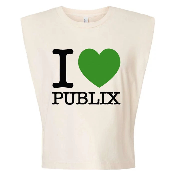 I Heart Publix Garment-Dyed Women's Muscle Tee