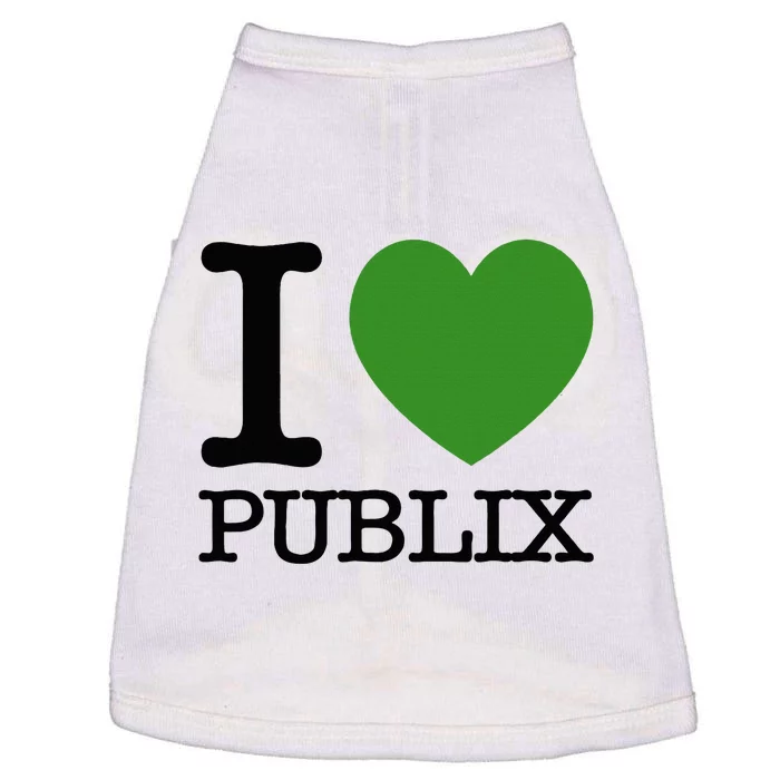 I Heart Publix Doggie Tank