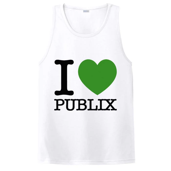 I Heart Publix Performance Tank