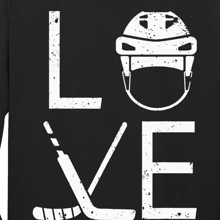 Ice Hockey Player Goalkeeper Ice Hockey Goalie Tall Long Sleeve T-Shirt