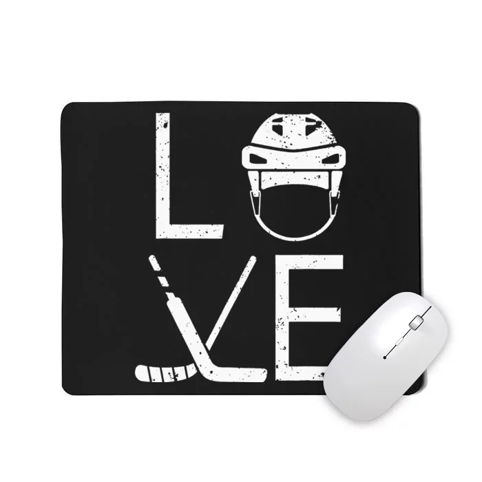 Ice Hockey Player Goalkeeper Ice Hockey Goalie Mousepad