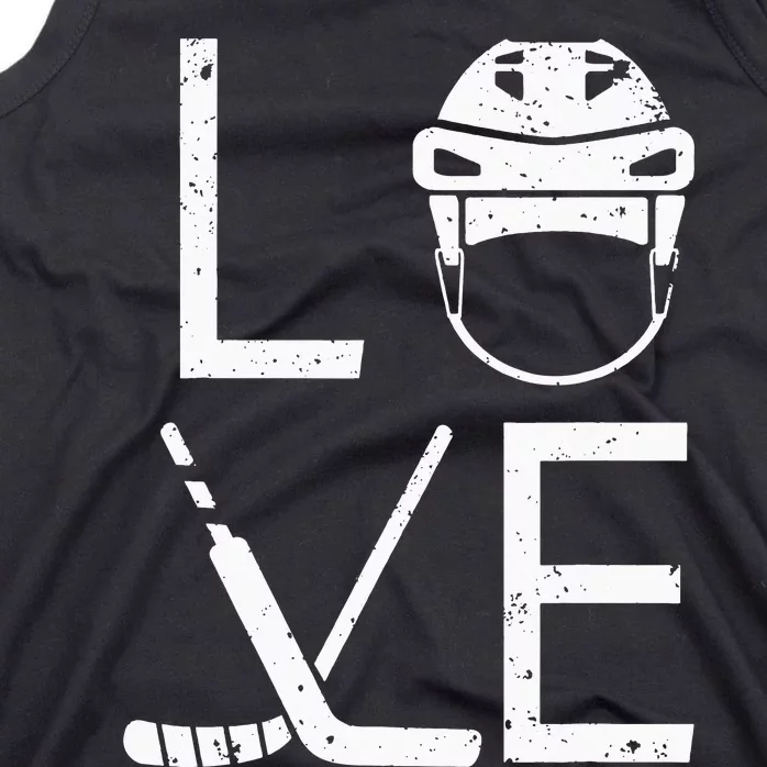 Ice Hockey Player Goalkeeper Ice Hockey Goalie Tank Top