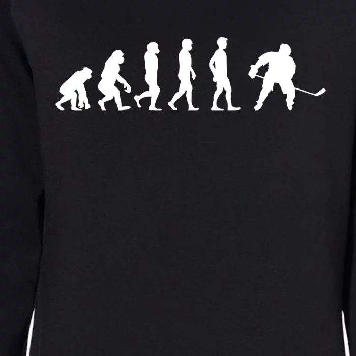 Ice Hockey Player Evolution Hockey Gift Great Gift Womens California Wash Sweatshirt