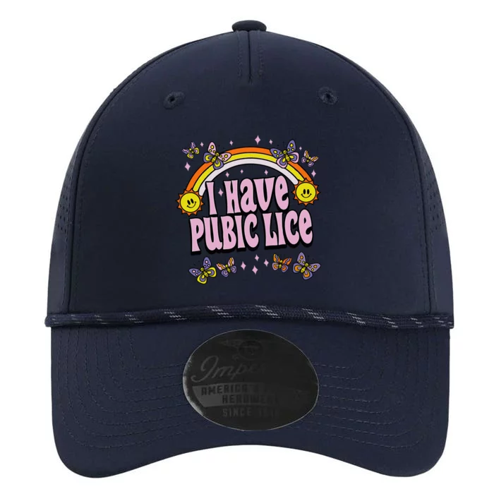 I Have Pubic Lice Funny Sarcastic Rainbow Performance The Dyno Cap