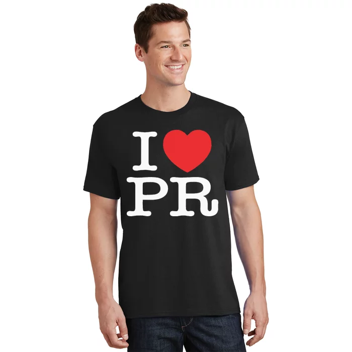 I Heart PR Love Puerto Rico T-Shirt