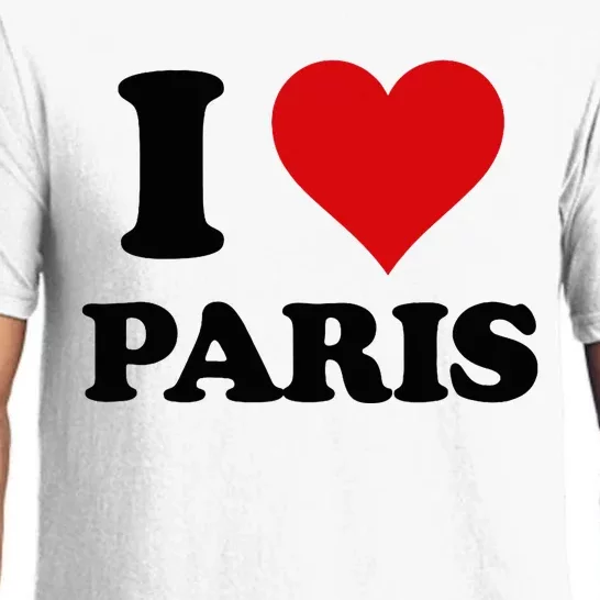 I Heart Paris First Name I Love Personalized Stuff Pajama Set