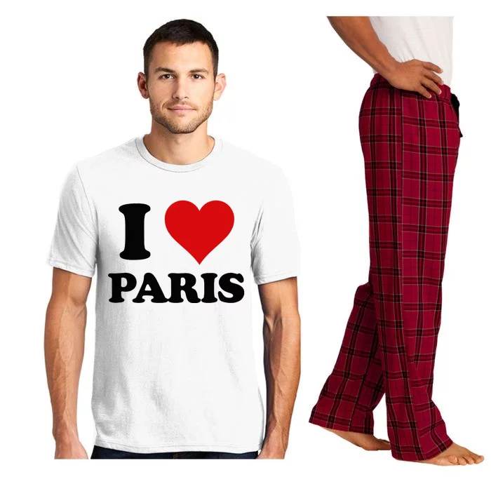 I Heart Paris First Name I Love Personalized Stuff Pajama Set