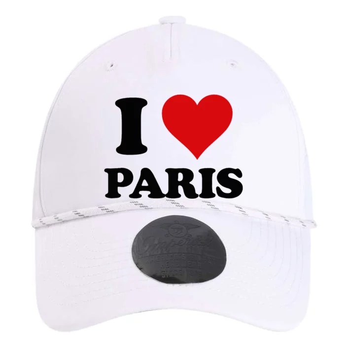 I Heart Paris First Name I Love Personalized Stuff Performance The Dyno Cap