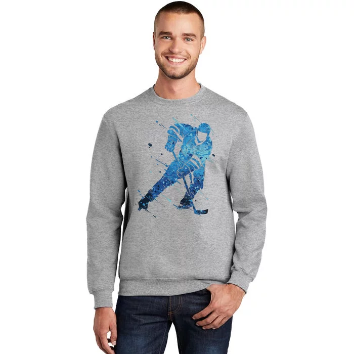 Ice Hockey Player Tall Sweatshirt