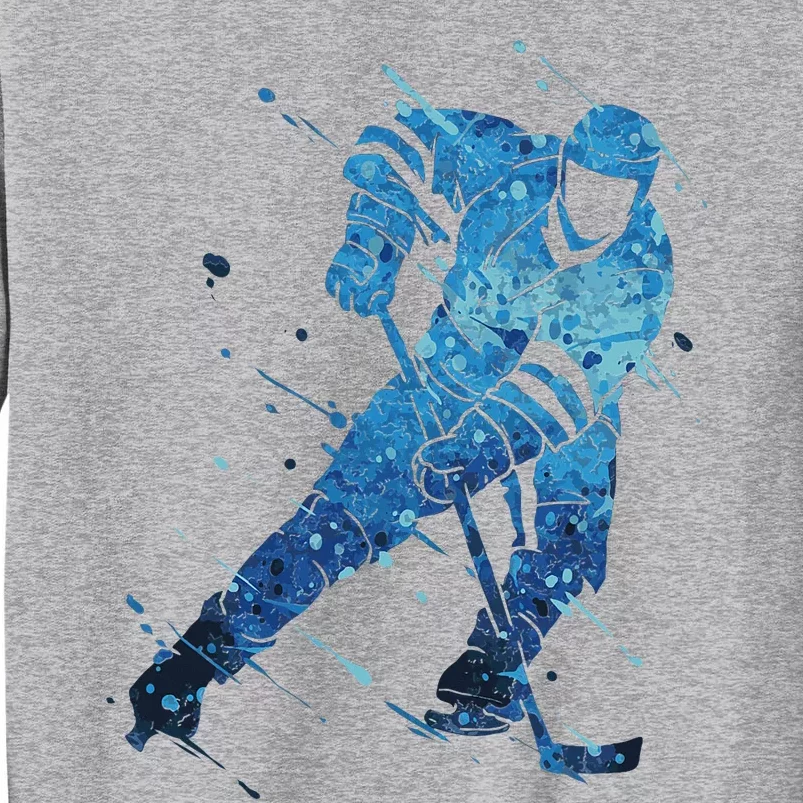 Ice Hockey Player Tall Sweatshirt