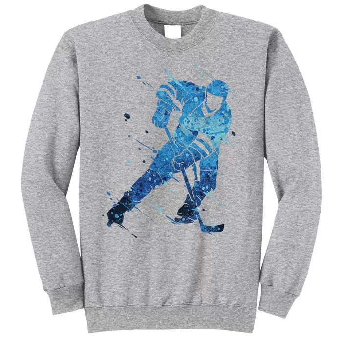 Ice Hockey Player Tall Sweatshirt