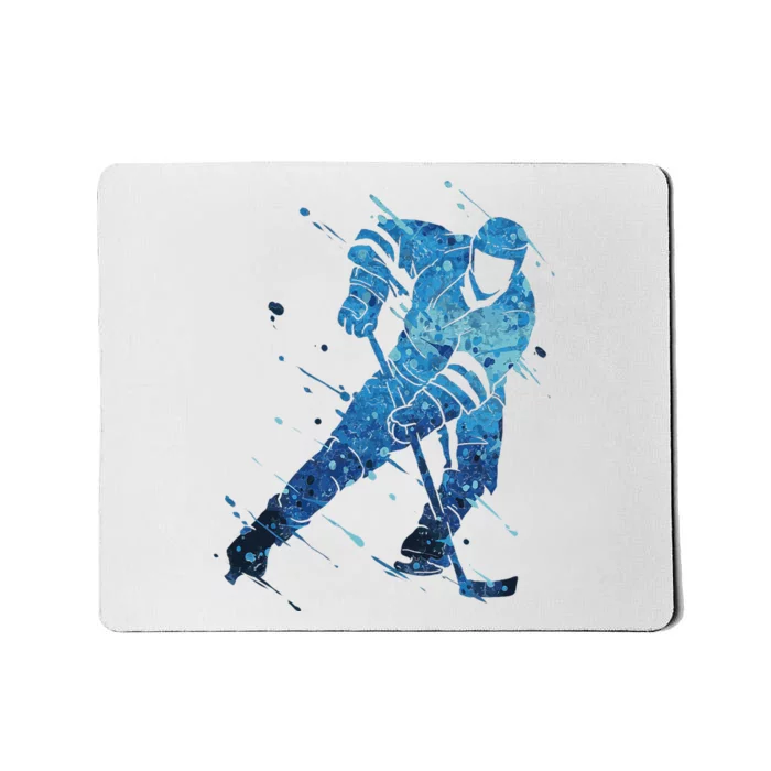 Ice Hockey Player Mousepad