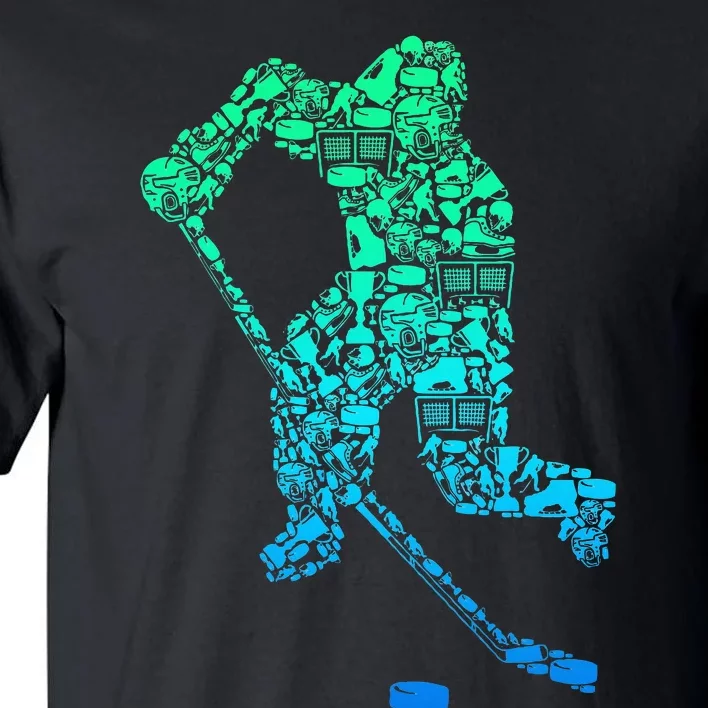 Ice Hockey Player Tall T-Shirt