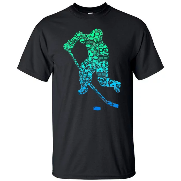 Ice Hockey Player Tall T-Shirt