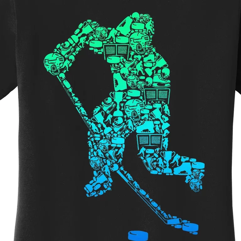 Ice Hockey Player Women's T-Shirt