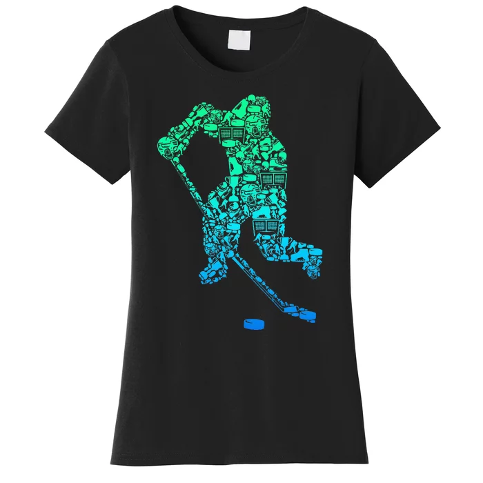 Ice Hockey Player Women's T-Shirt