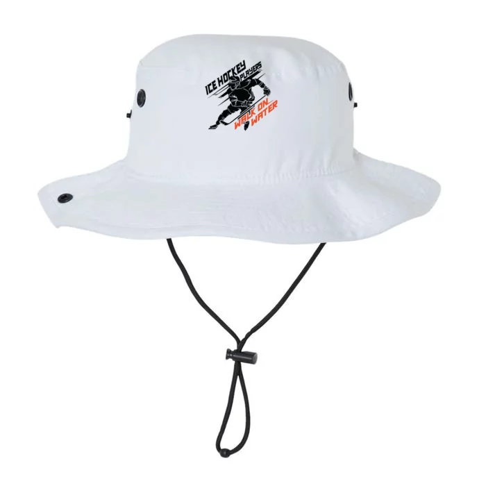 Ice Hockey Players Walk On Water Superpower Gift Legacy Cool Fit Booney Bucket Hat