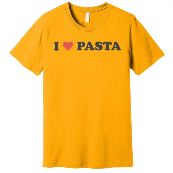 I Heart Pasta Premium T-Shirt