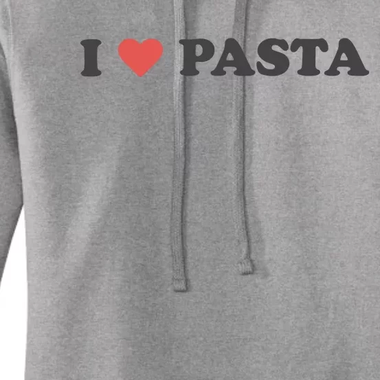 I Heart Pasta Women's Pullover Hoodie